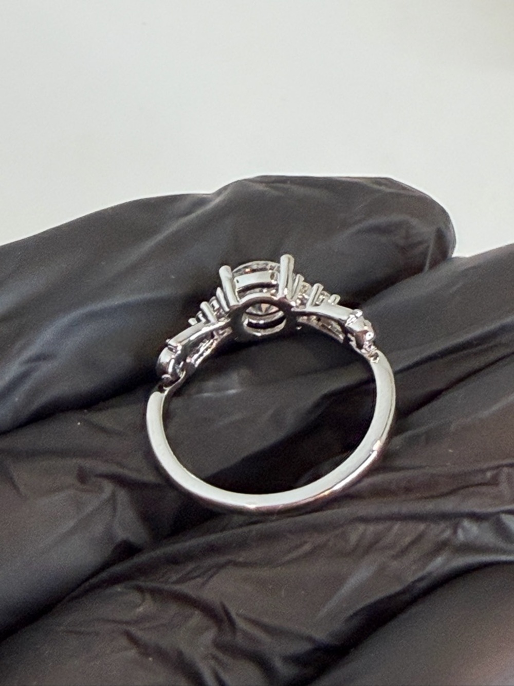 Moissanite Ring Size: 7 - Picture 11 of 17